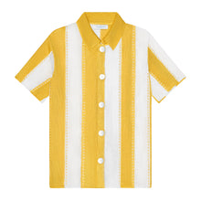 Load image into Gallery viewer, Cabana Stripe Short Sleeve Shirt
