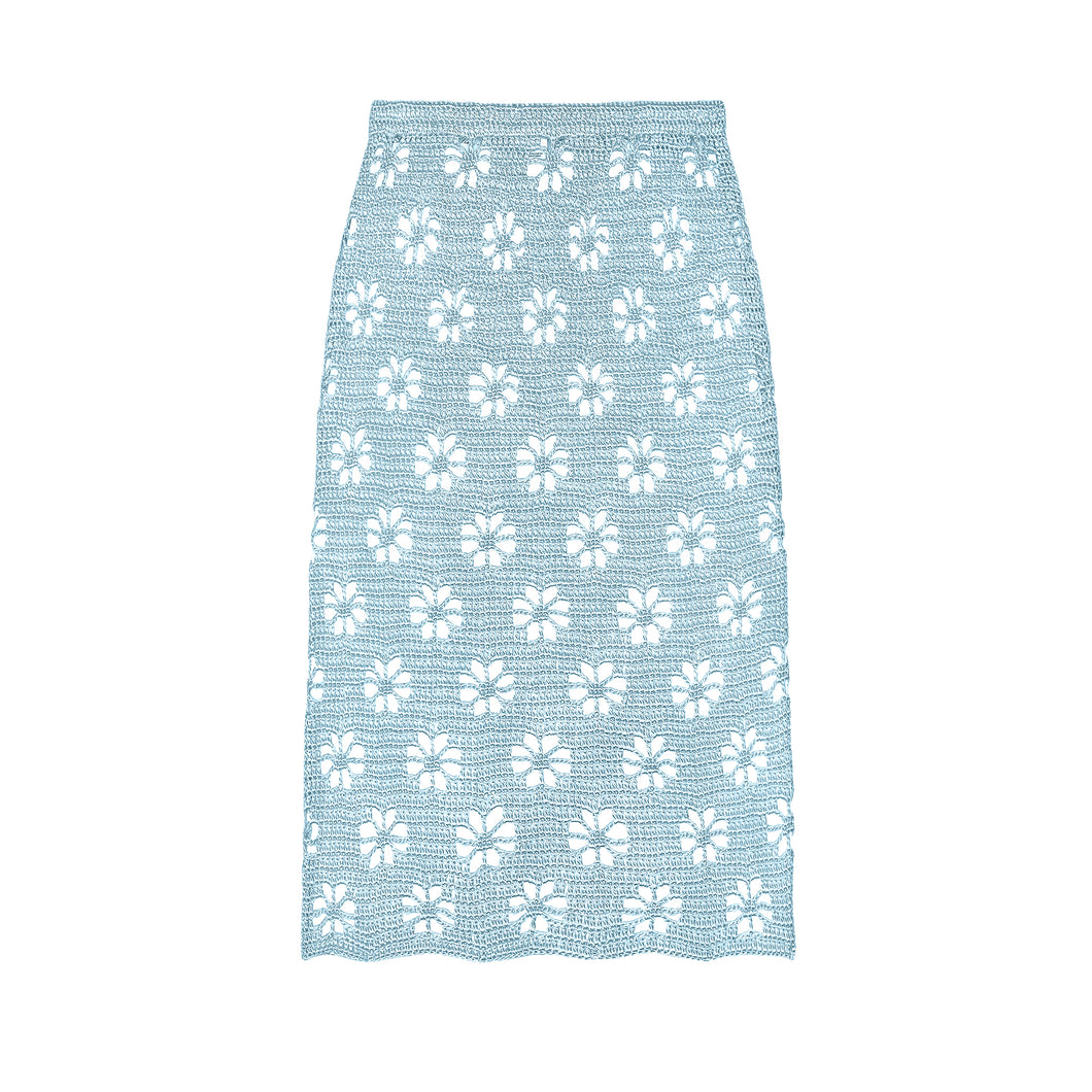 Floral Crochet Skirt