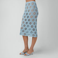 Load image into Gallery viewer, Floral Crochet Skirt
