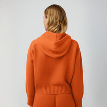 Load image into Gallery viewer, Cashmere Zip Up Hoodie
