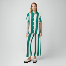 Load image into Gallery viewer, Cabana Stripe Short Sleeve Shirt
