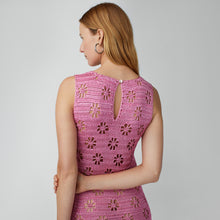 Load image into Gallery viewer, Floral Crochet Mini Dress
