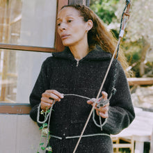 Load image into Gallery viewer, Donegal Cashmere Zip Up Cardigan

