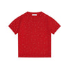 Rhinestone Cashmere T-Shirt