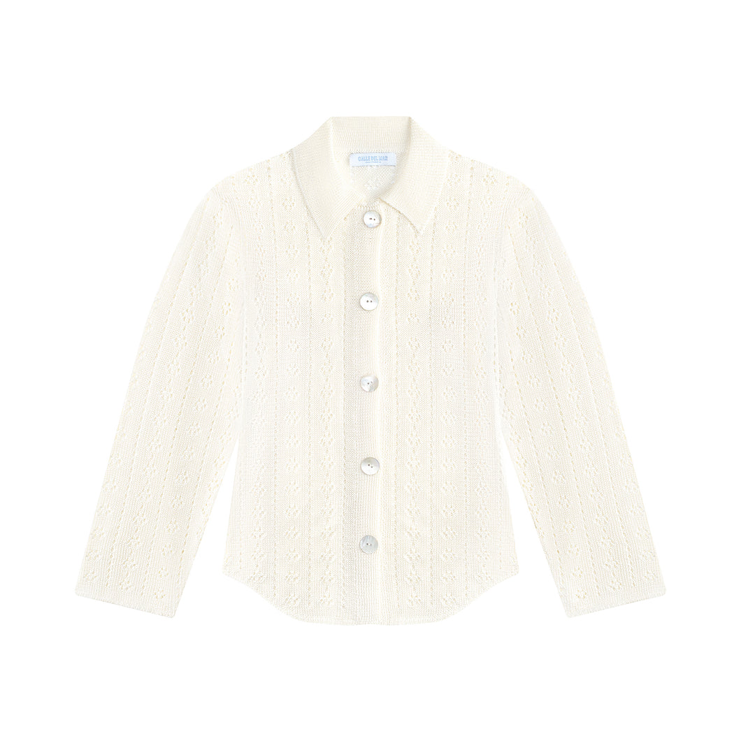Tailored Eyelet Shirt