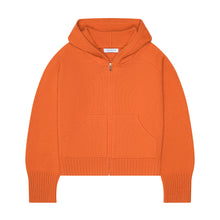 Load image into Gallery viewer, Cashmere Zip Up Hoodie
